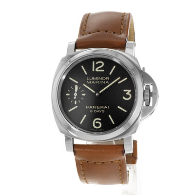 Panerai Luminor Marina 8 Days PAM 00510 Black Dial 44