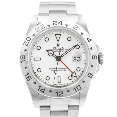 Rolex Explorer II 16570 White Dial 40