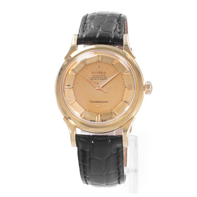 Omega Constellation 2852 2853 SC Gold Dial 34