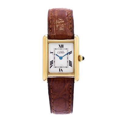 Cartier Tank Vermeil