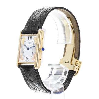 Cartier Must Tank Vermeil