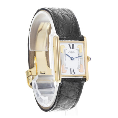 Cartier Must Tank Vermeil