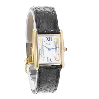 Cartier Must Tank Vermeil