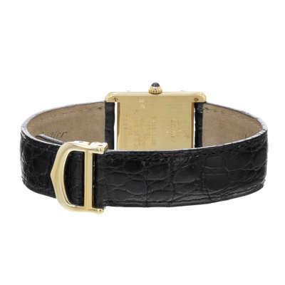 Cartier Must Tank Vermeil