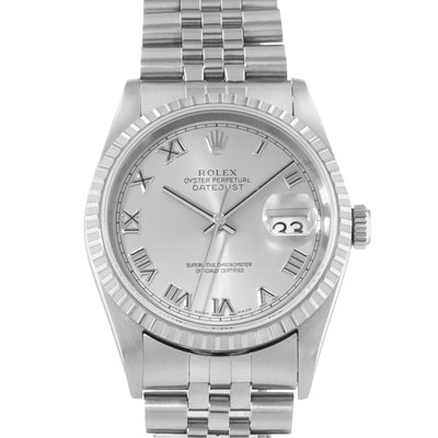 Rolex Datejust 36 16220 Silver Dial 36