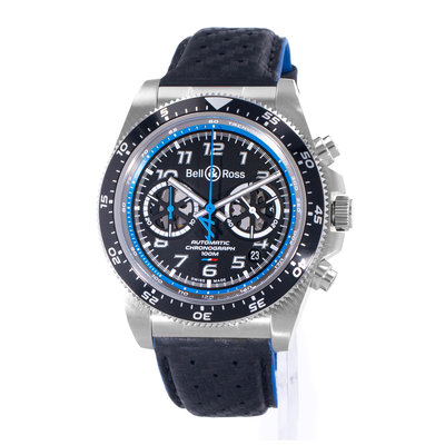 Bell & Ross BR V3 BRV394-A521/SCA Black Dial 43