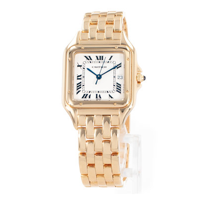 Cartier Panther W25014B9 1060 2 White Dial 27