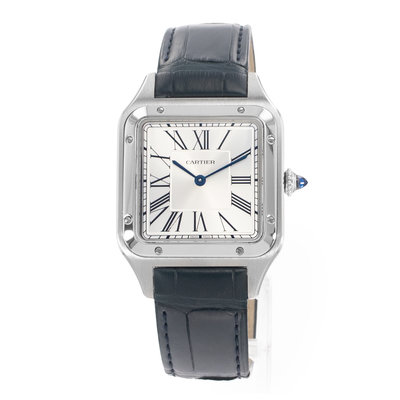 Cartier Santos Dumont WSSA0022 4240 Silver Dial 31