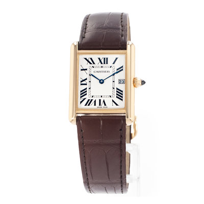 Cartier Tank Louis W1529756 2441 Silver Dial 25