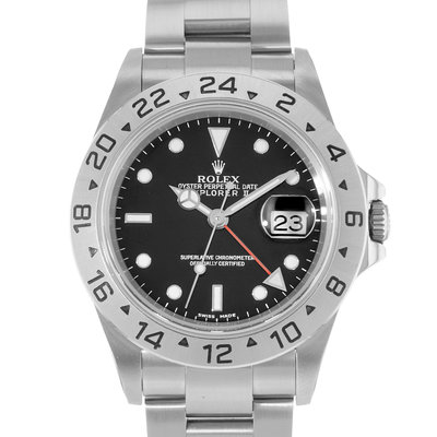 Rolex Explorer II 16570 Black Dial 40