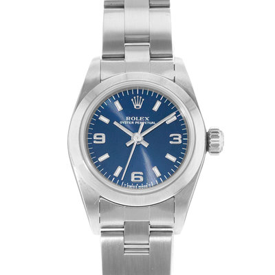 Rolex Oyster Perpetual 24 67180 Blue Dial 24