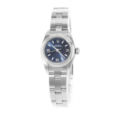 Rolex Oyster Perpetual 24 67180 Blue Dial 24