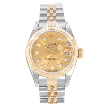 Rolex Datejust 26 69173 Yellow Dial 26