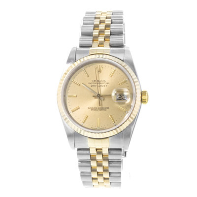 Rolex Datejust 36 16233 Yellow Dial 36