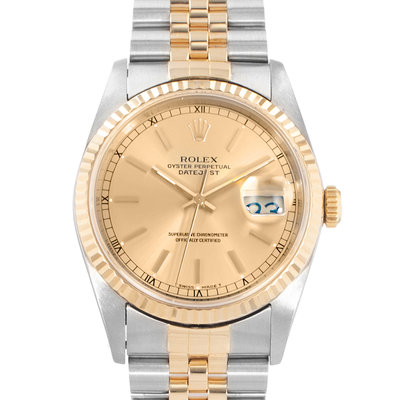 Rolex Datejust 36 16233 Champagne Dial 36