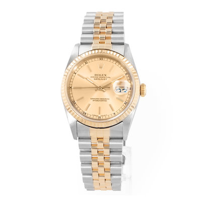 Rolex Datejust 36 16233 Champagne Dial 36