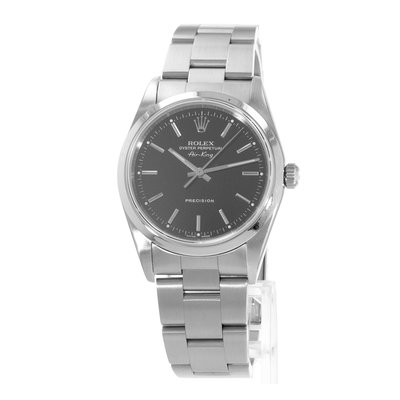 Rolex Air King 14000 Black Dial 34