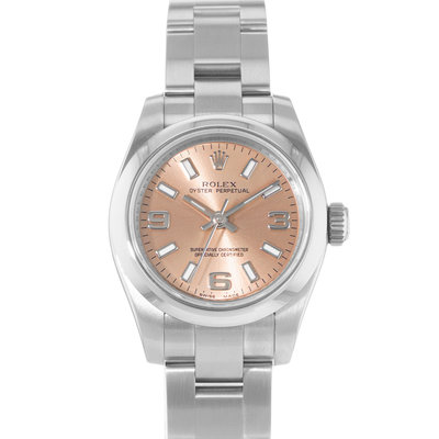 Rolex Oyster Perpetual 26 176200 Pink Dial 26