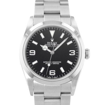 Rolex Explorer 36 114270 Black Dial 36