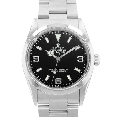 Rolex Explorer 36 14270 Black Dial 36