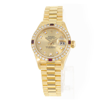 Rolex Datejust 26 69068 Champagne Dial 26