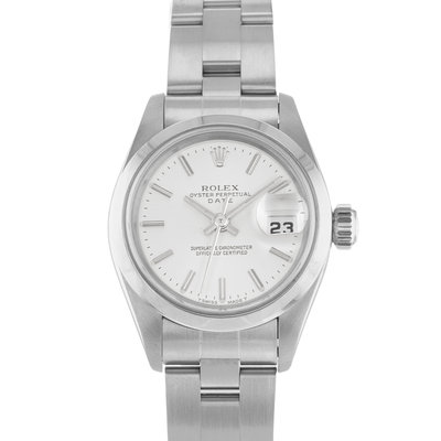Rolex Oyster Perpetual Date 26 69160 Silver Dial 26