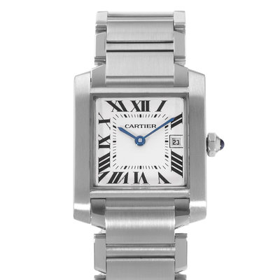 Cartier Tank Francaise W51011Q3 2465 White Dial 25