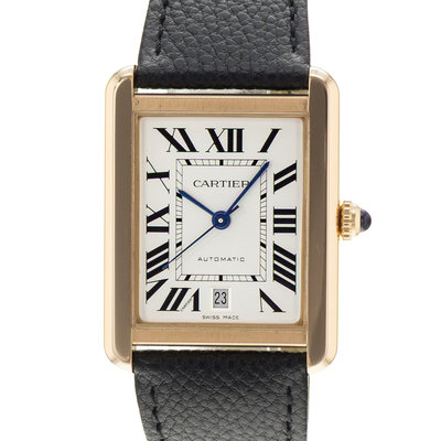 Cartier Tank Solo W5200026 3514 Silver Dial 31