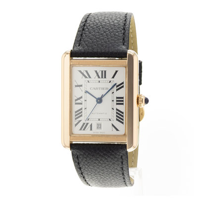 Cartier Tank Solo W5200026 3514 Silver Dial 31