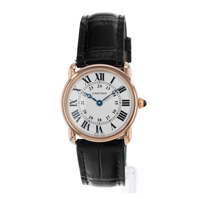 Cartier Ronde Louis W6800151 2886 Silver Dial 29