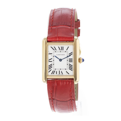Cartier Tank Solo W1018755 2743 Silver Dial 24x30