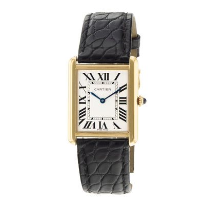 Cartier Tank Solo W5200004 3167 Silver Dial 22