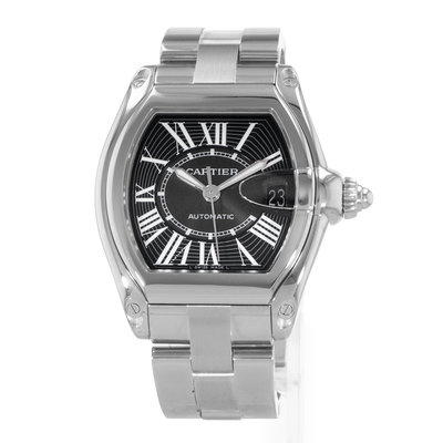 Cartier Roadster W62041V3 2510 Black Dial 38