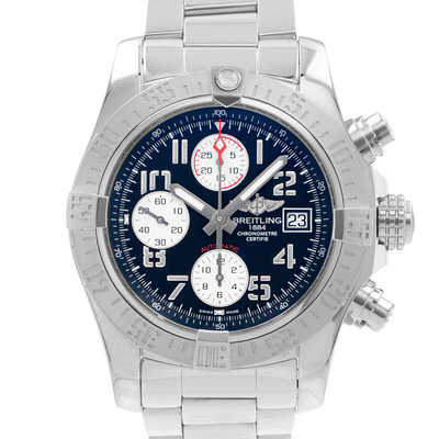 Breitling Avenger II A13381 Black Dial 43