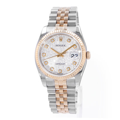 Rolex Datejust 36 116233 Silver Dial 36