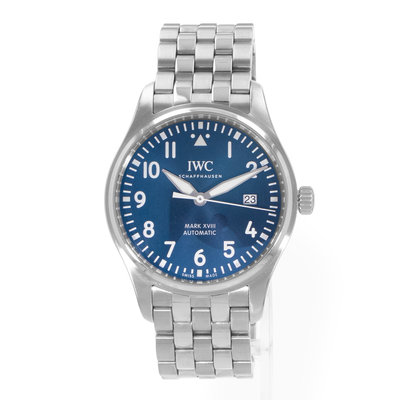 IWC Pilot Mark IW327016 Blue Dial 40