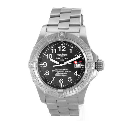 Breitling Avenger Seawolf E17370 Black Dial 44