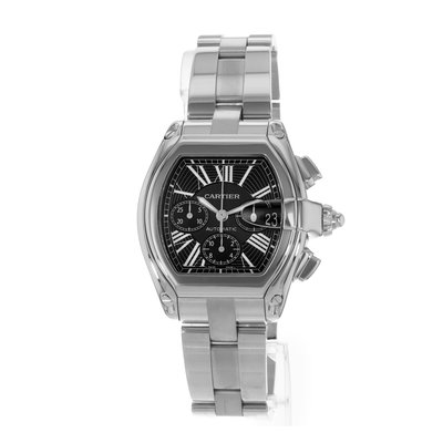 Cartier Roadster W62020X6 2618 Black Dial 49