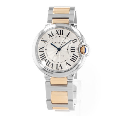 Cartier Ballon Bleu 36mm W6920047 3284 Silver Dial 36
