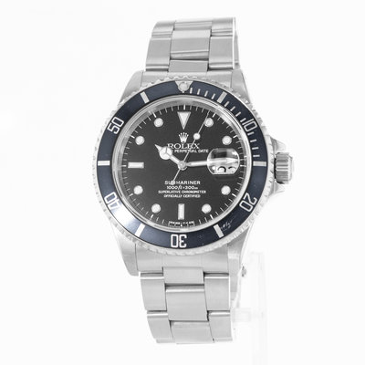 Rolex Submariner Date 16610 Black Dial 40