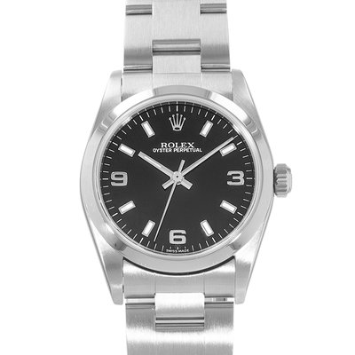 Rolex Oyster Perpetual 31 77080 Black Dial 31
