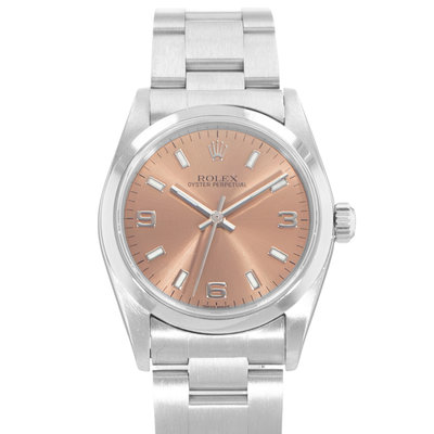 Rolex Oyster Perpetual 31 77080 Pink Dial 31