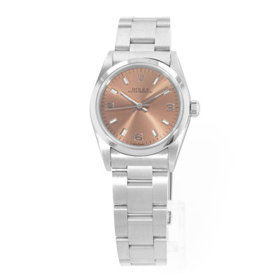 Rolex Oyster Perpetual 31 77080 Pink Dial 31