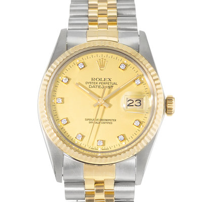 Rolex Datejust 36 16013 Champagne Dial 36