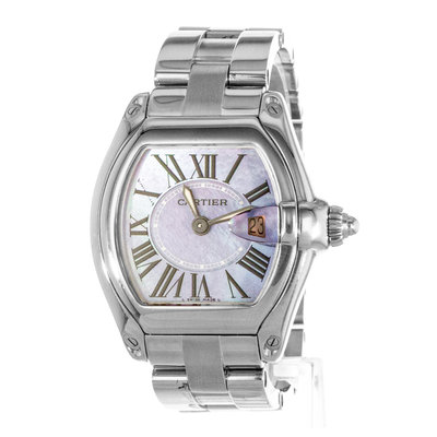 Cartier Roadster W6206007 2675 Mother of pearl Dial 32