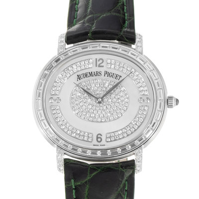 Audemars Piguet Millenary 15118BC Silver Dial 39