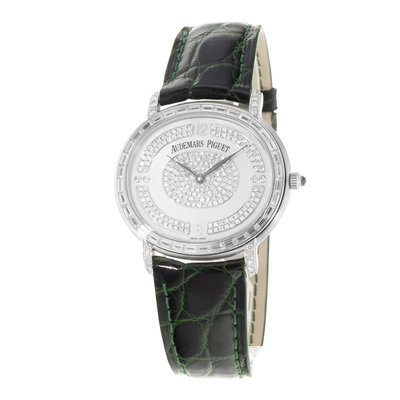 Audemars Piguet Millenary 15118BC Silver Dial 39