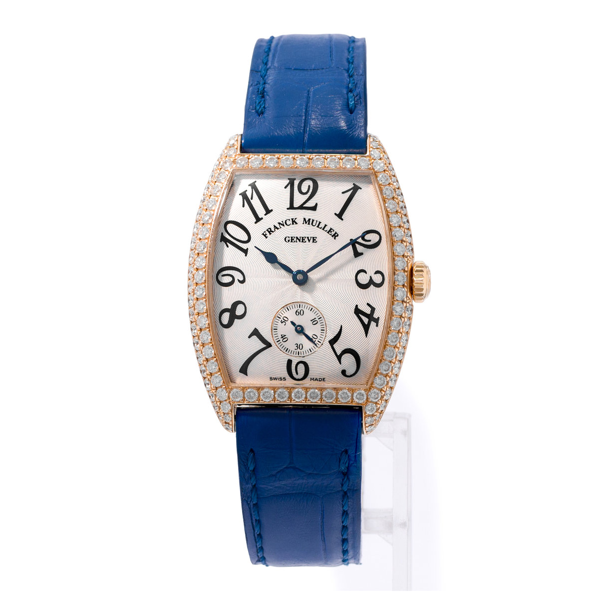 Franck Muller Casablanca Cintree Curvex 7502S6D Silver Dial 29x39