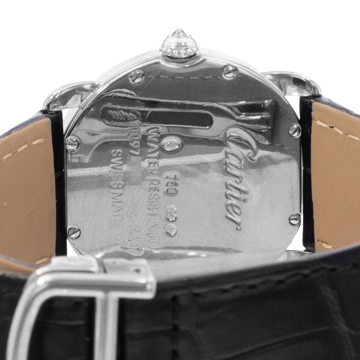 Cartier Ronde Louis 29mm WR000251 2887 Silver Dial 29