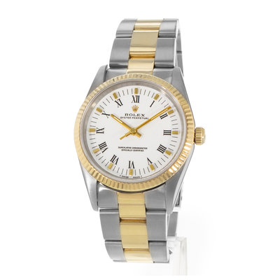 Rolex Oyster Perpetual 34 14233 White Dial 34